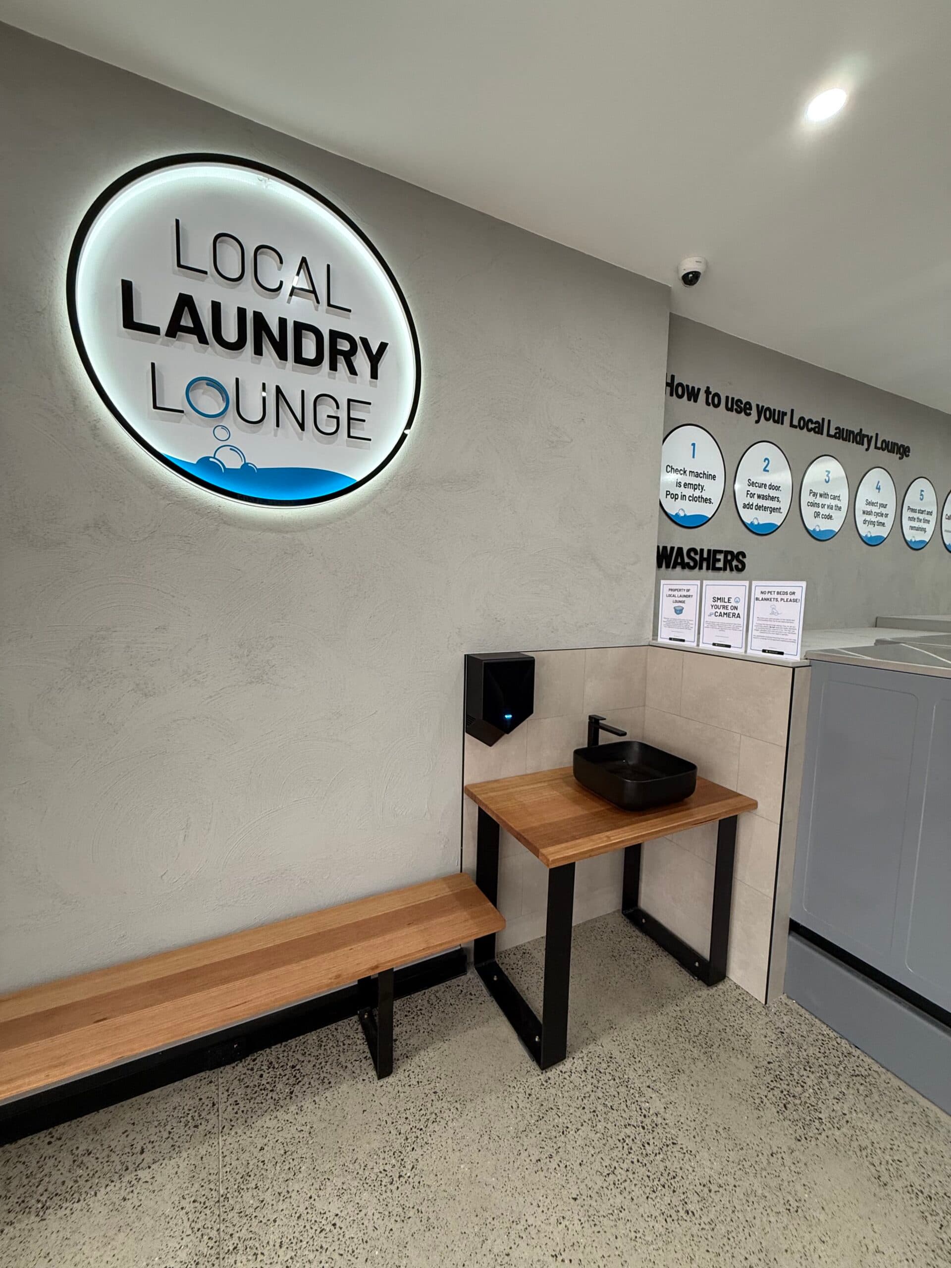Dryers at Local Laundry Lounge St Albans