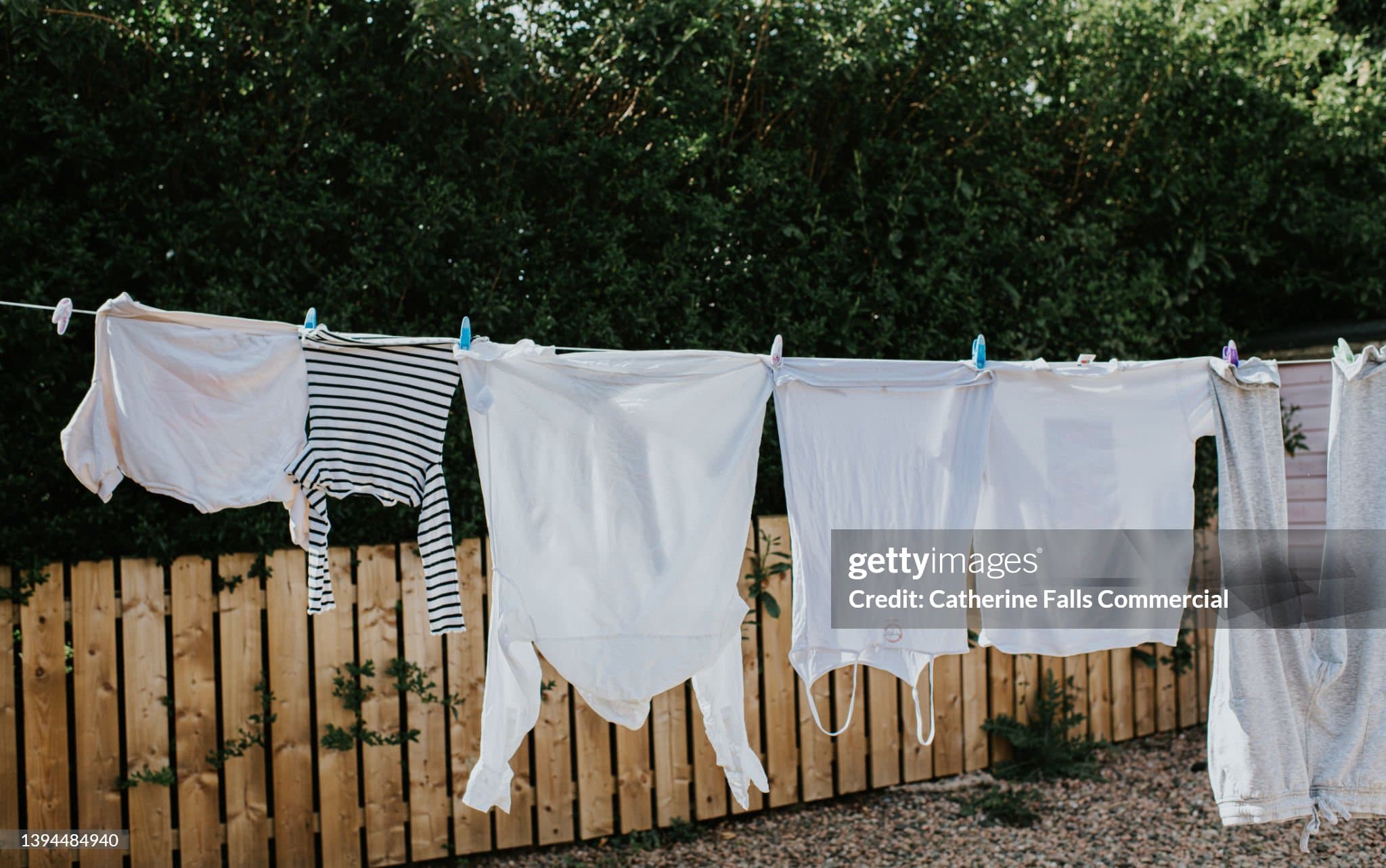 Fresh folded laundry