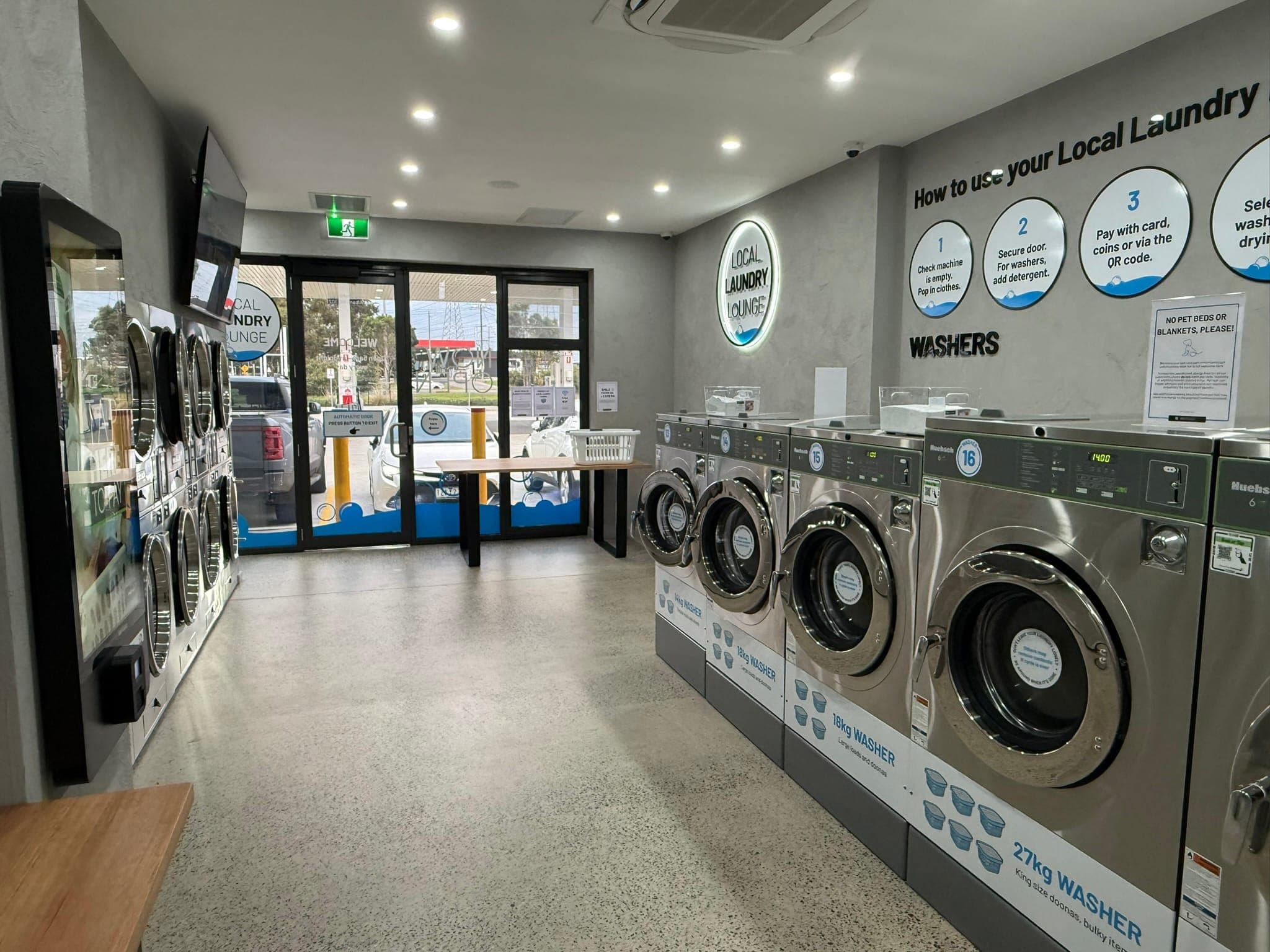 Interior of Local Laundry Lounge St Albans